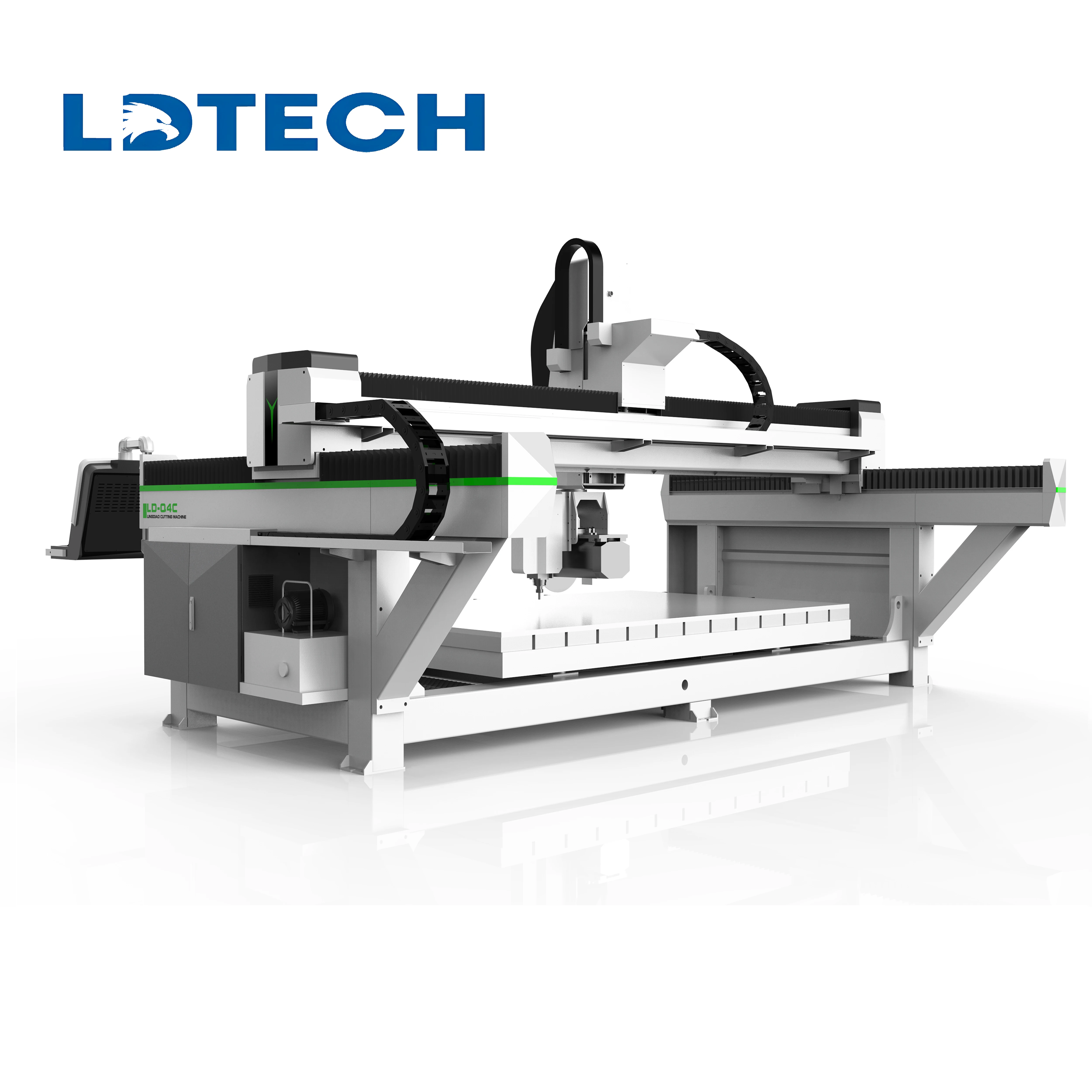 CE China factory high quality granite artificial stone bridge saw for sale edging machine for stone 4 Axis 5 axis bridge saw