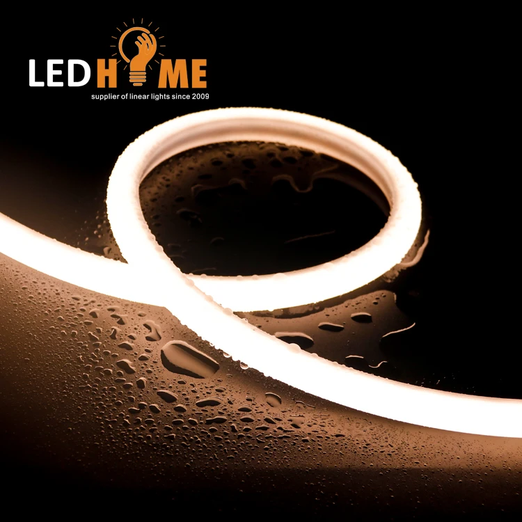 Dome head flexible silicon neon tube APA13F with SMD2835 led strip