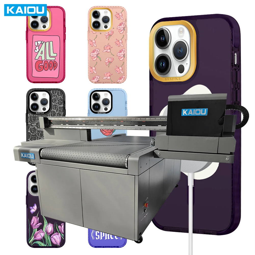 conveyor belt uv flatbed printer metal iron sheet pvc plastic acrylic sticker diy mobile phone case printing machine 900*2000mm