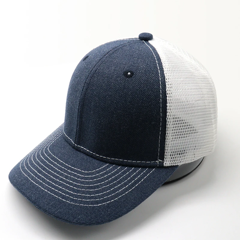 Unisex Mesh Trucker Cap Sporty Checked Style 3D Embroidery Technique Outdoor Sports Fishing Casual Use Summer Appropriate Adults
