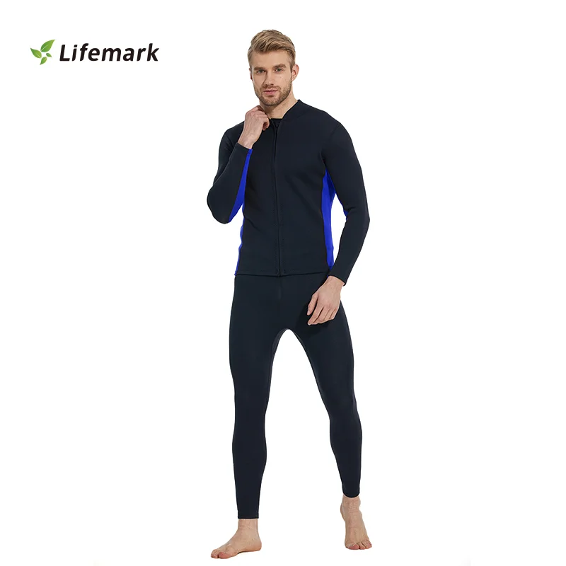 Scuba Diving Suit Men 1.5MM Wetsuit Surfing Swimming Neoprene Underwater Fishing Kitesurf Surf Spearfishing Jacket Pants Clothes