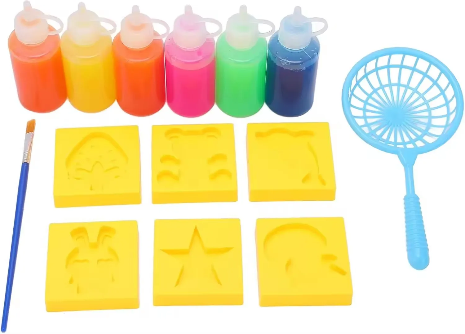 Jinying 3D Magic Water Elf DIY Creative Handmade Water Toy for Kids with Sea Toy Animal Mold for Christmas Birthday Gift