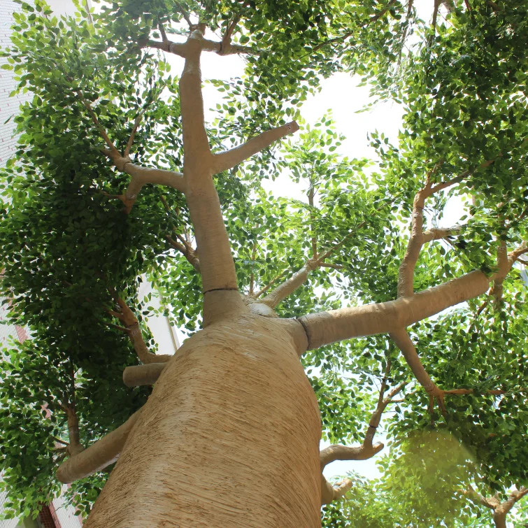 High simulation large outdoor artificial baobab tree on sale
