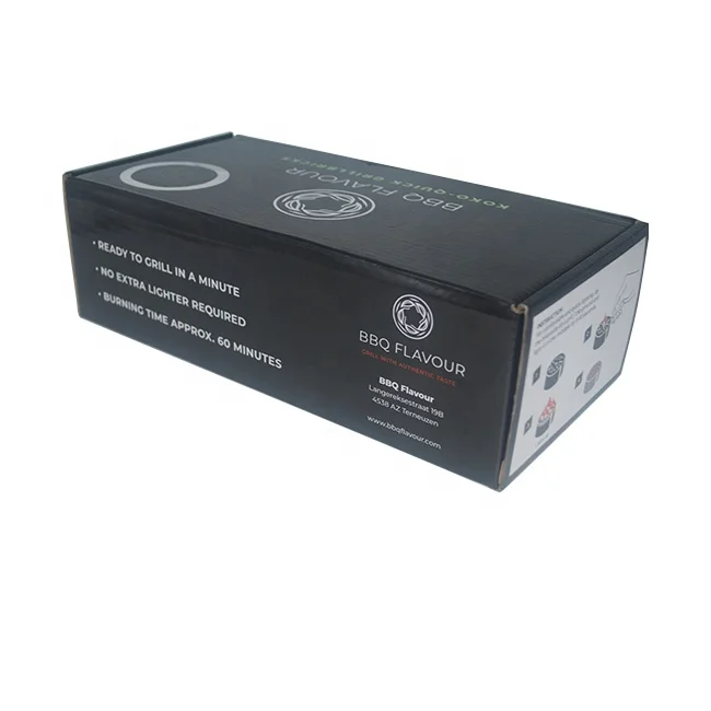 HongQiang  Kuwait Instant Light Quick Burning Barbecue Honeycomb Coconut Shell Round BBQ Charcoal