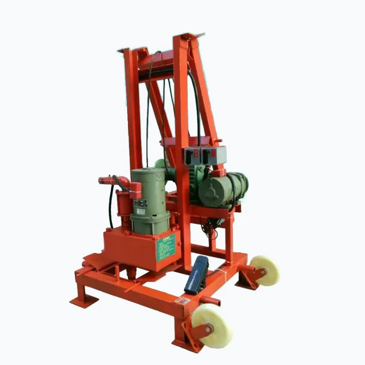 
Handheld portable drilling rig diesel water well drilling machine for soil test 