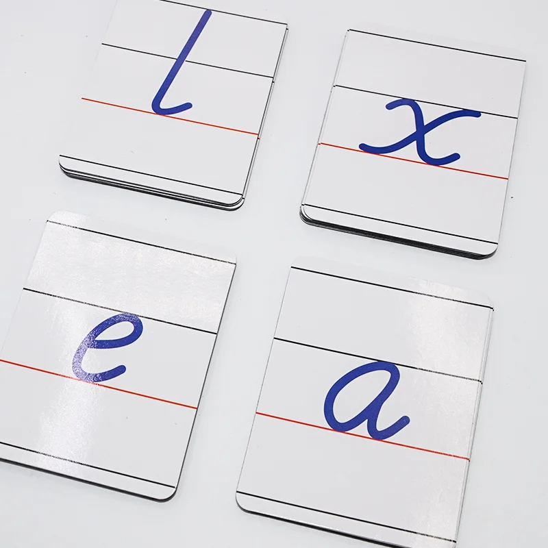Custom spelled letter whiteboard fridge magnet and Small magnetic whiteboard