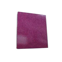 Glitter Paper Ring Binder A4 Folder 3 Hole Rings Custom Color Glitter paper ring binder