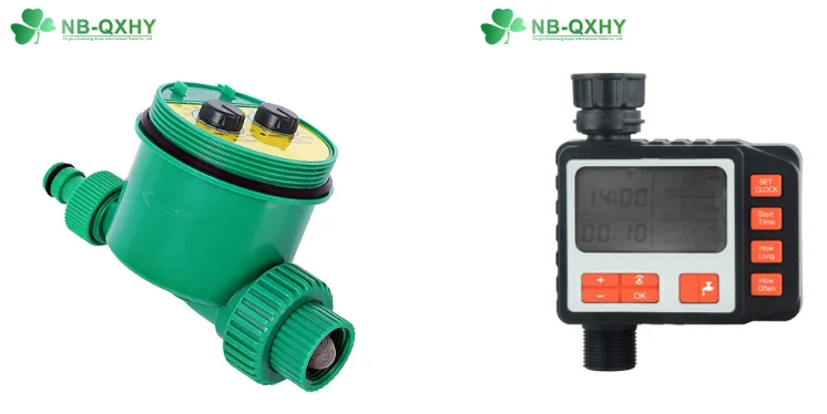 plastic outdoor water-proof smart green water timer Garden Hose timer Automatic irrigation water timer