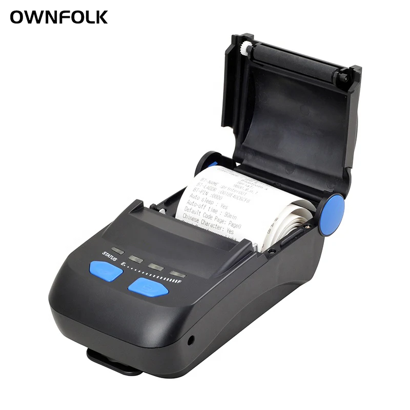 OWNFOLK Hot Selling Product Portable Printer OFK-p300 Mini Ticketing Pos Printer quick label printer