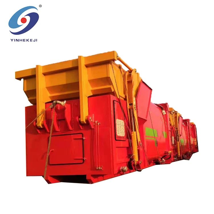 
Waste Compactor Trucks Garbage Hydraulic Automatic Carton Compactor Baling Garbage Compression Equipment 