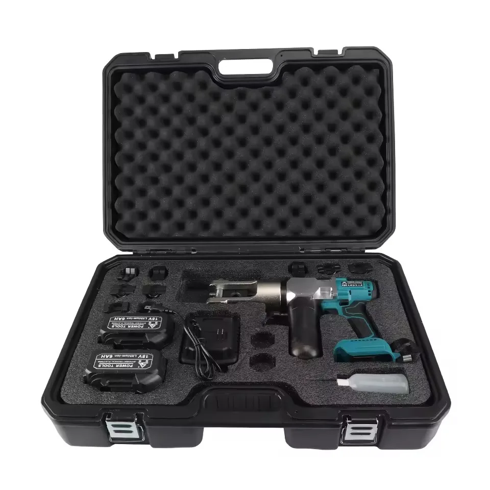 Hydraulic Crimping Tool 10-240 sqmm Battery Powered Cable Clamp Machine