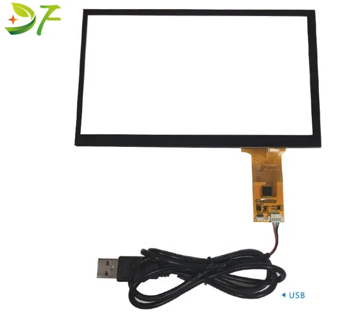 
capacitive touch screen panel display 7 inch USB capacitive touch panel tft lcd 800*480 resolution 