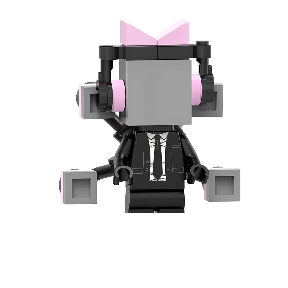 LG1010 Skibidi Toilet Titan Mini Figures YouTube Animation Figure Mini Block Set Assembled Toy Small Particle Building Block Toy