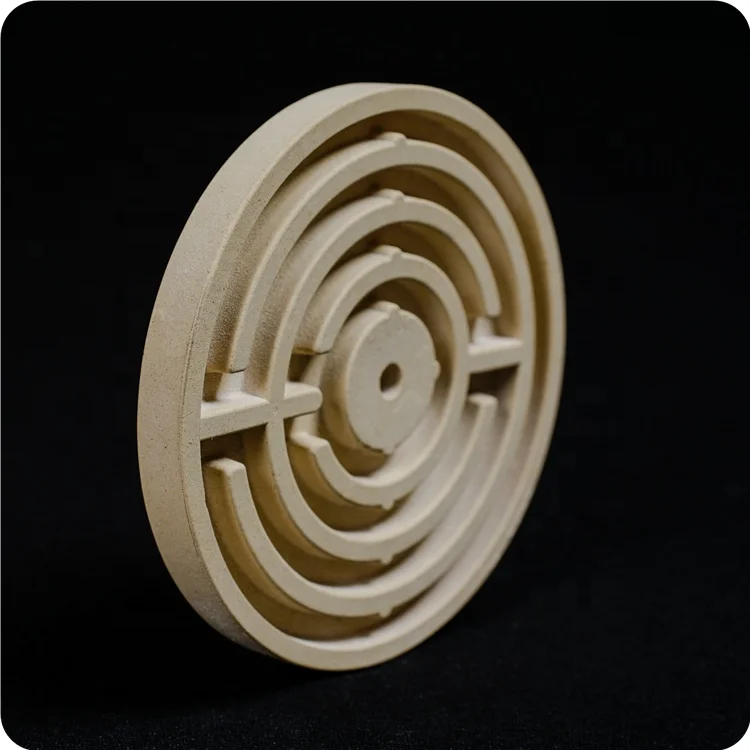 Обрабатываемый круглый керамический нагревательный элемент из кордиерита