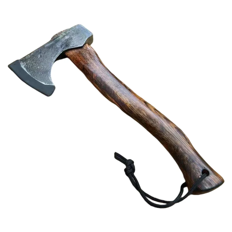 Best Hunting Survival Axe  Hatchet with Wood handle for  Outdoor Hiking and Climbing