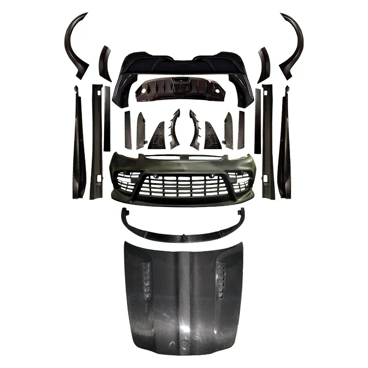 2010-2013 MSY STYLE CARBON FIBER FRP BODY KITS FOR PORSCHE PANAMERA 970 CAR BUMPER BODYKIT