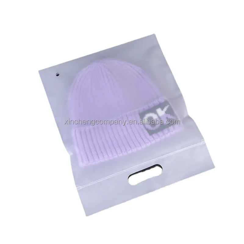 Custom Logo Printed Reusable Packaging Plastic Frosted Zip Lock Zipper Pouch Ziplock Bag Storage Organizer For Clothing