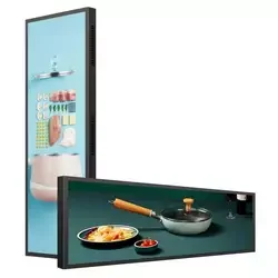 HD 16.4-75 inch shelf edge Stretched bar Digital Signage advertising Display LCD Screen