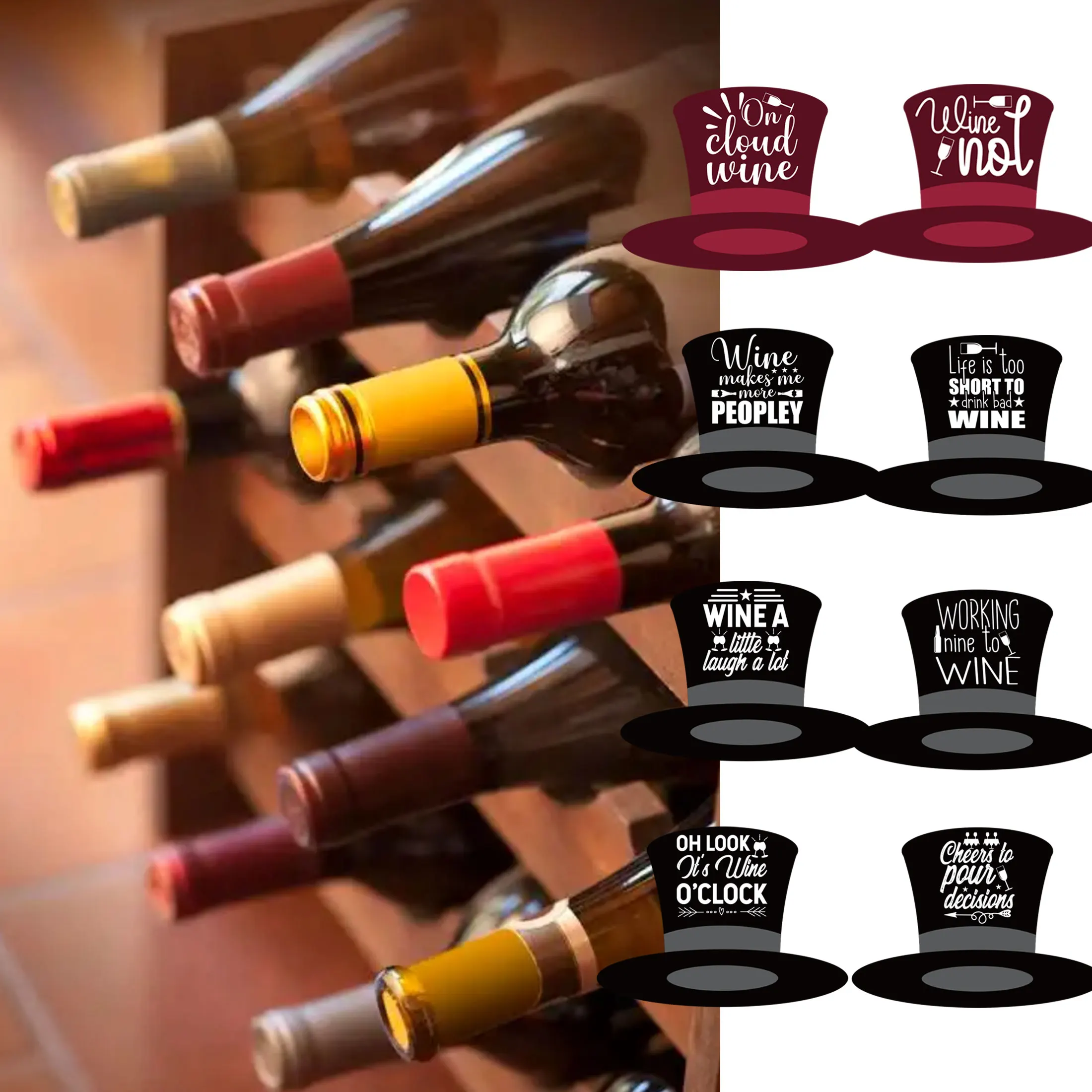 Soft And Durable Reusable Worry-Free Perfect Sealing Of All Kinds Of Wine Bottles Premium Silicone Wine Stoppers