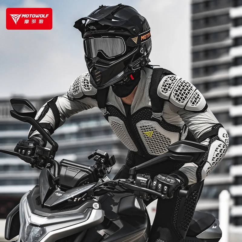 Легкая гоночная куртка и брюки MOTOWOLF