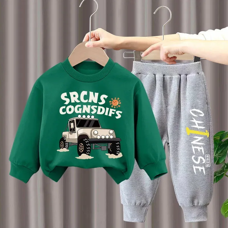 Детский комплект из 2 предметов с принтом