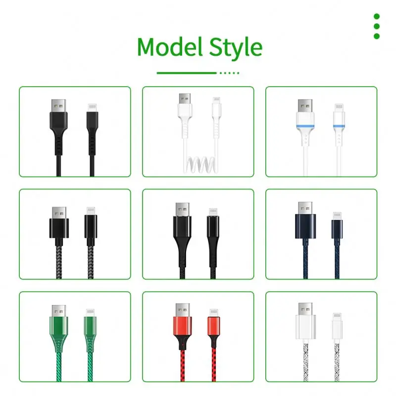 Best Selling Products 2021 in USA Amazon 1m 2m 3m  MFi Certified Original USB Cable Fast Charger Data Charging Cables For iPhone