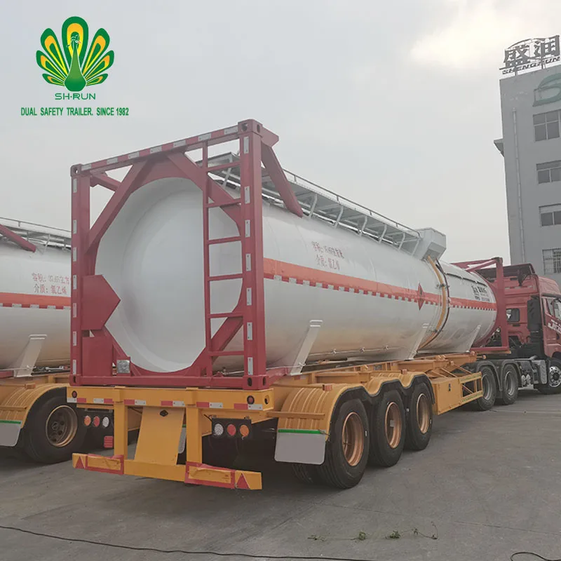 Shengrun Brand ISO T50/T75/T11/T14 Stainless Steel Water Tank Container