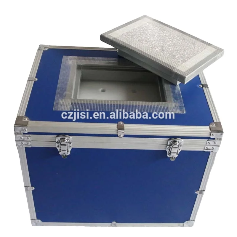 Mobile hard plastic coolest insulated ice cream truck with PCM ice bricks