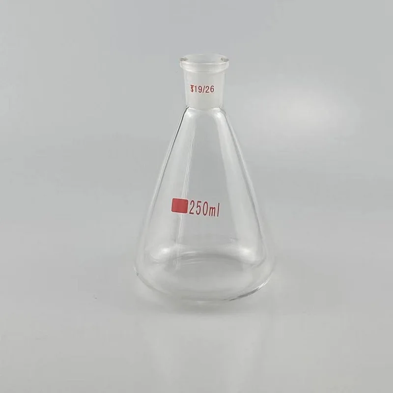  Лабораторная посуда 100 мл коническая колба erlenmeyer с узким