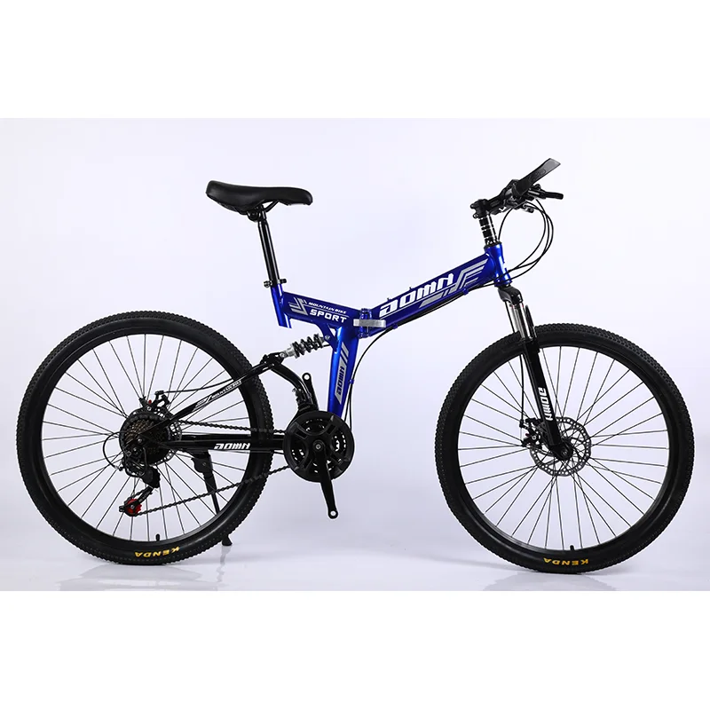 MIAI OEM chinese 26' full suspension mountainbike/cheap mtb folding bike 26 inch /bicycle mountain bike