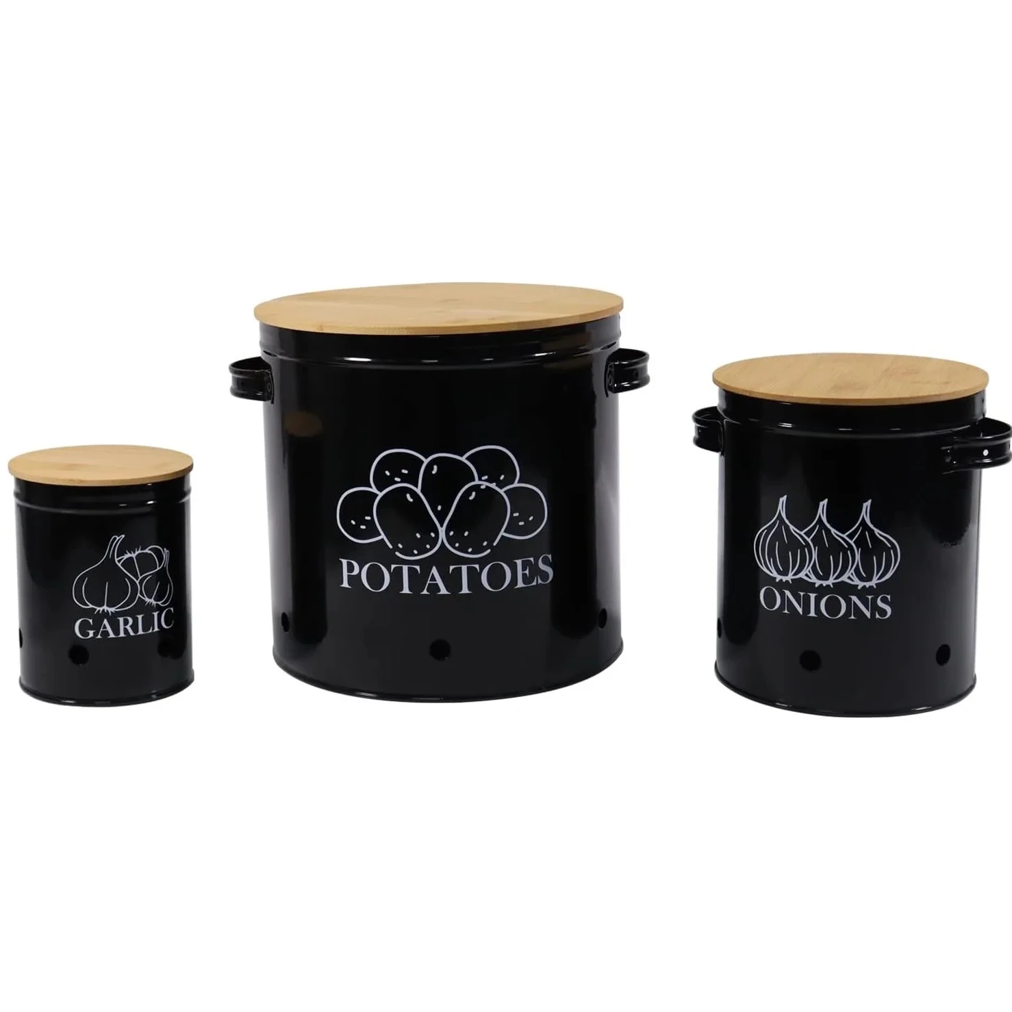 Кухонный органайзер для кладовой и оловянный Овощной хранитель прилавок контейнеров свежих продуктов