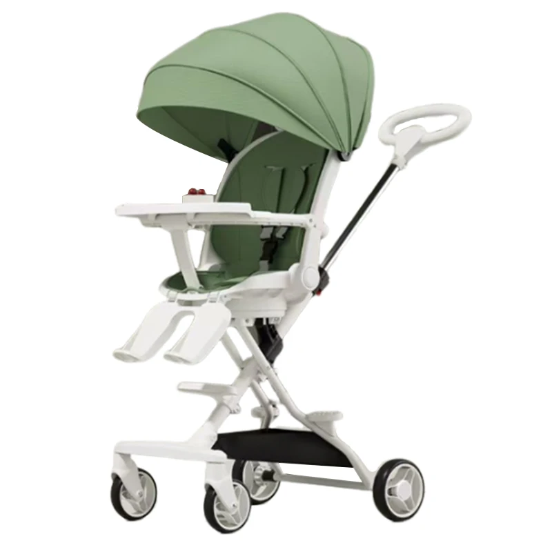 Best Quality Pushchair Stroller High Landscape Baby Stroller Portable Folding Adjustable Stroller