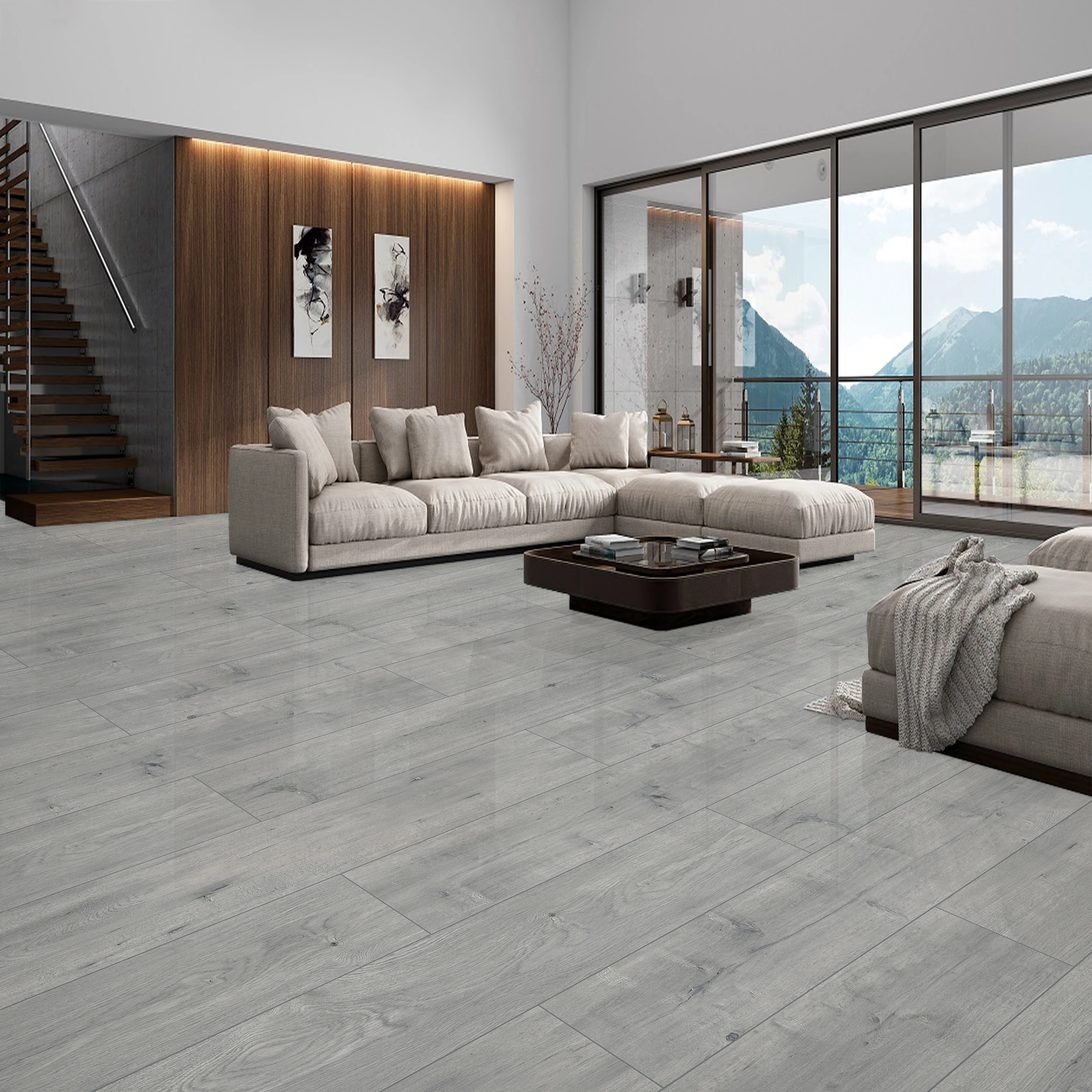 
GOLDEN STATE non-slip wood look porcelain tiles indoor wooden look antique glazed tile 600x1200 
