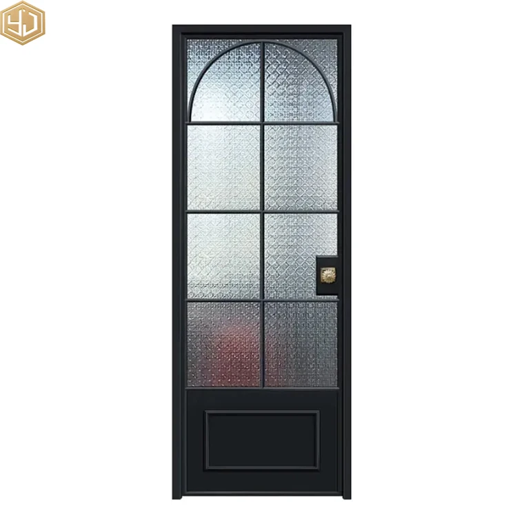 Modern Design Aluminum Alloy Process Door Arc Door  For Kitchen Doors
