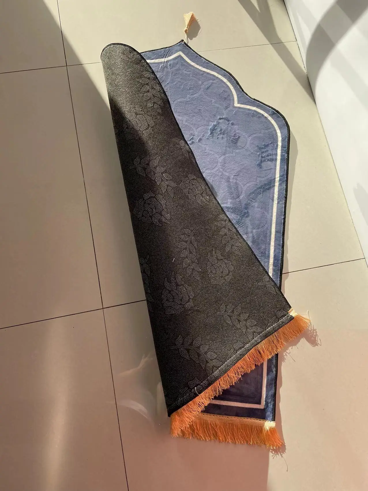 Comfortable thick prayer carpet mat rug muslim mosque prayer janamaz islamic prayer mat
