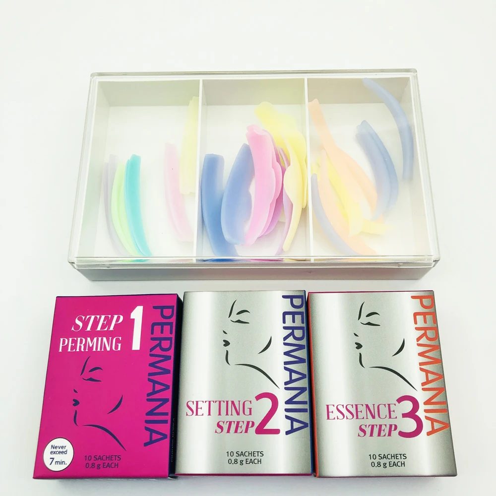 No stimulation Eyelash Perm Kit For Eyelashes Perming Curling Up To Eye Lashes Lift Permanent Lotion Full Solution Kit Set