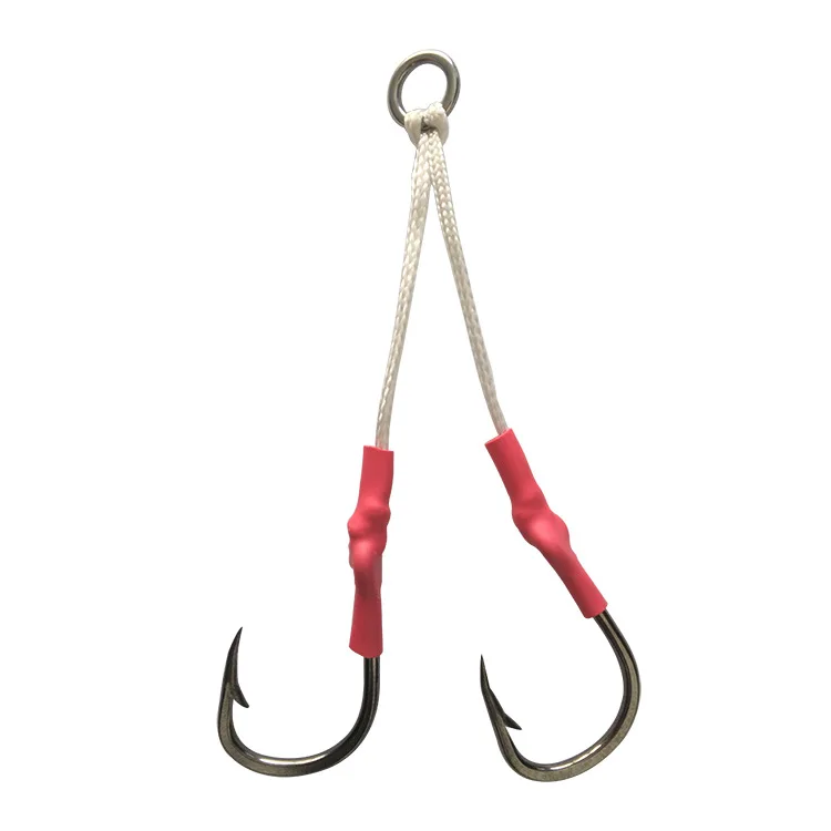 Twin Hook Jig Assist Hooks Fishing Lures Slow Inchiku Jigs Octo