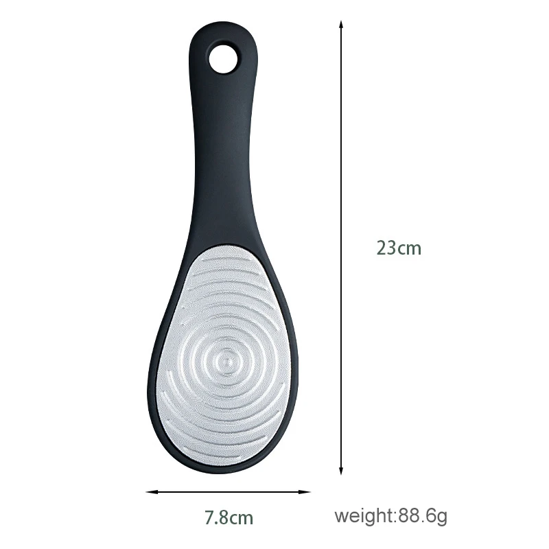 Beauty Care Quality Anti-Lip Handle Foot File Professional Pedicure Tools Stainless Steel Foot File