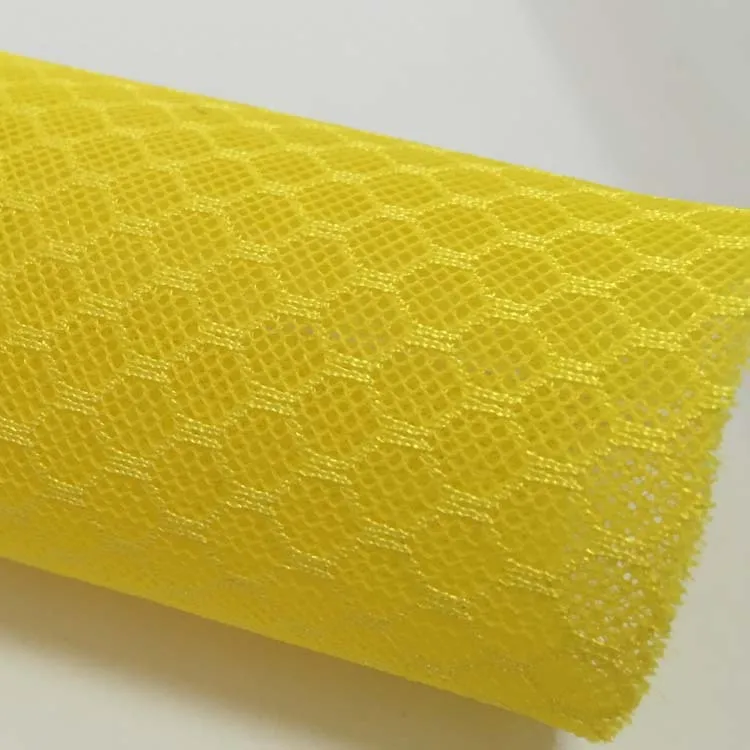 hexagonal jacquard football pattern polyester honeycomb sandwich fabric 3D Air Mesh Fabric