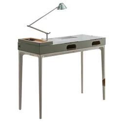 Custom beauty nail confession manicure table furniture with fan