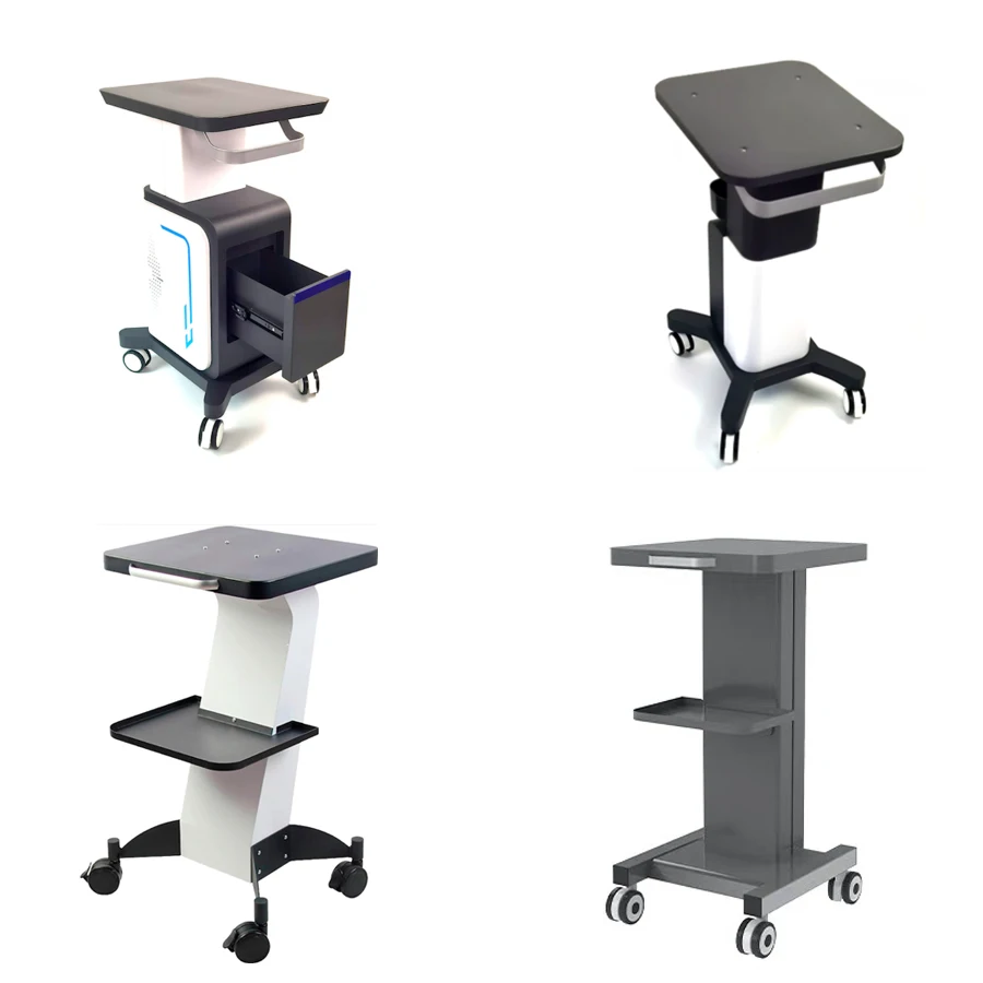 hot sellingbeauty equipment laser therapy machine handcart trolley  Mobile beauty and makeup machine trolley