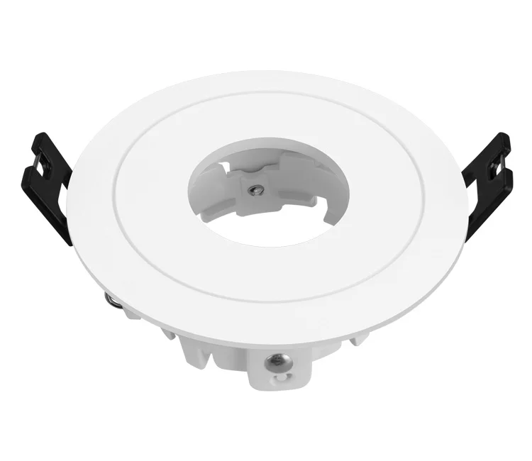 Белый свет корпус пластиковое регулируемое gu10 mr16 Потолочный светильник рама для жилья нижнего света, производство Китай