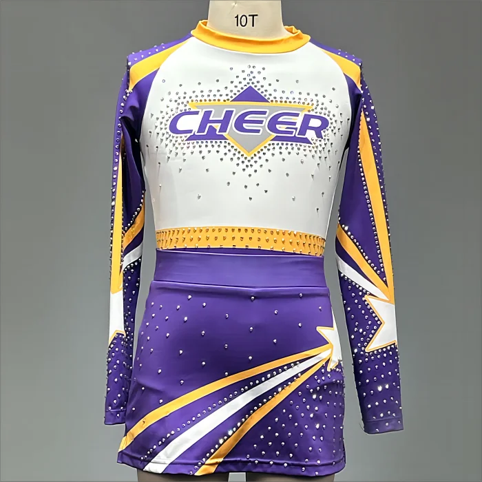 Nice design cheer wear cheerleader uniform cheer outfit wear