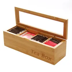 latest sale bamboo tea gift box packaging accept oem odm order