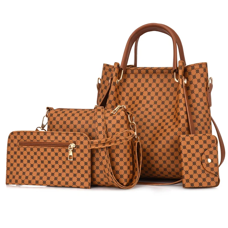 Wholesale Fashion Designer 3 Piece Set Women Bags Custom Brand Ladies Bags Handbag Set for Women