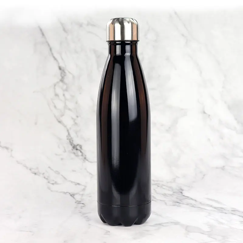 
HDT Wholesale 18 Oz Insulated Vacuum Stainless Steel Cola shape Thermos Flask Sport Water Bottle bouteille isotherme 