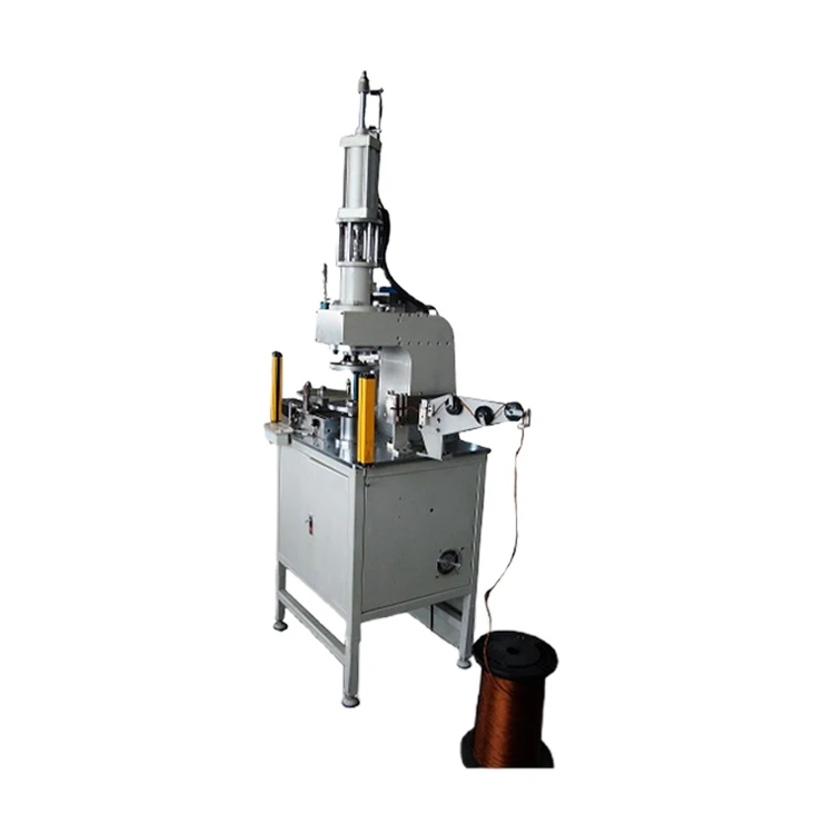 China Supplier induction cooker coils cable wire coiling winding and tying machine