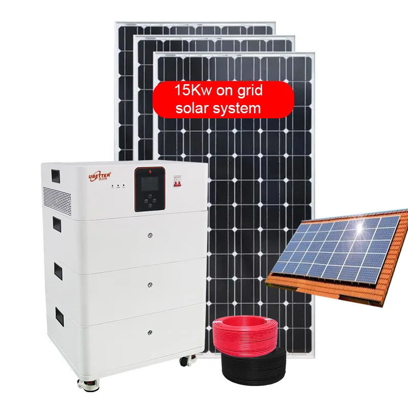 Renewable Solar Power Generator 5Kw 10Kw  15Kw 20kw 25kw off grid solar system for home energy storage  power  system