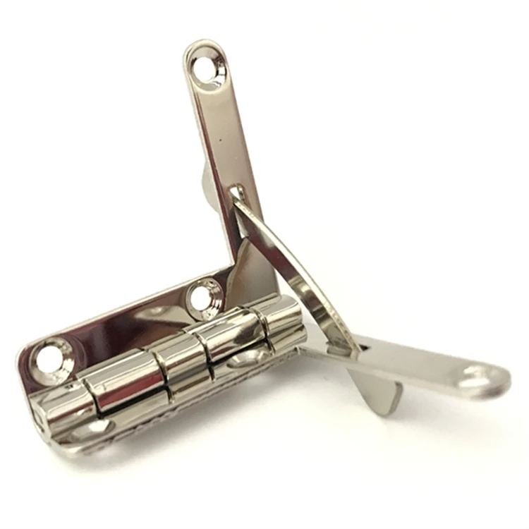 Factory  supply Small steel brass plated box small butt furniture hinge for jewelry box