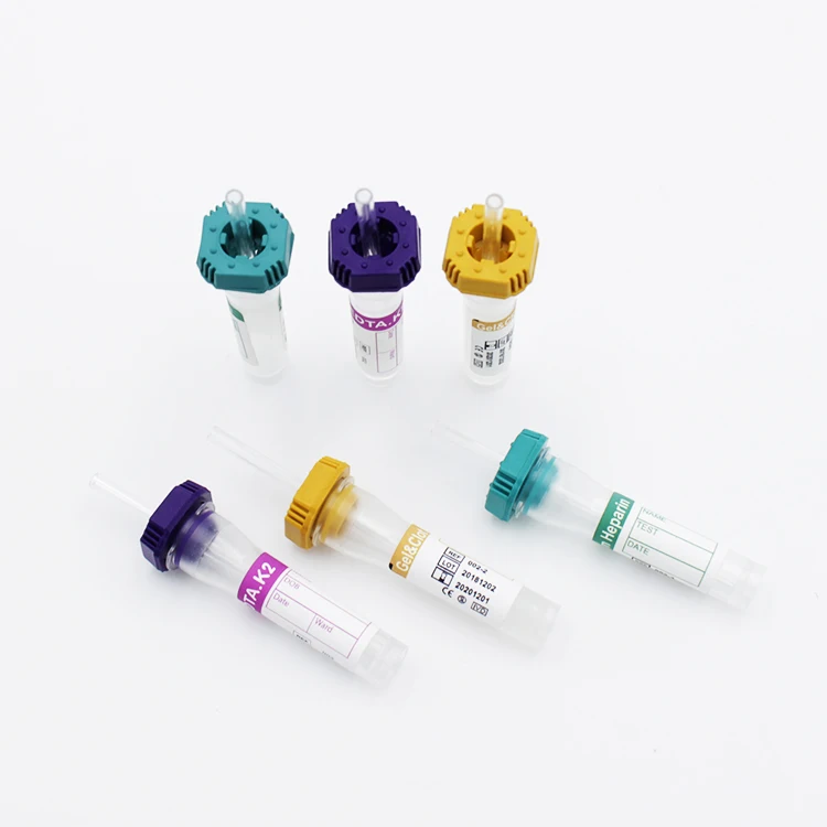 medical micro clot activator blood collect tube 0.5ml edta k3 micro tube